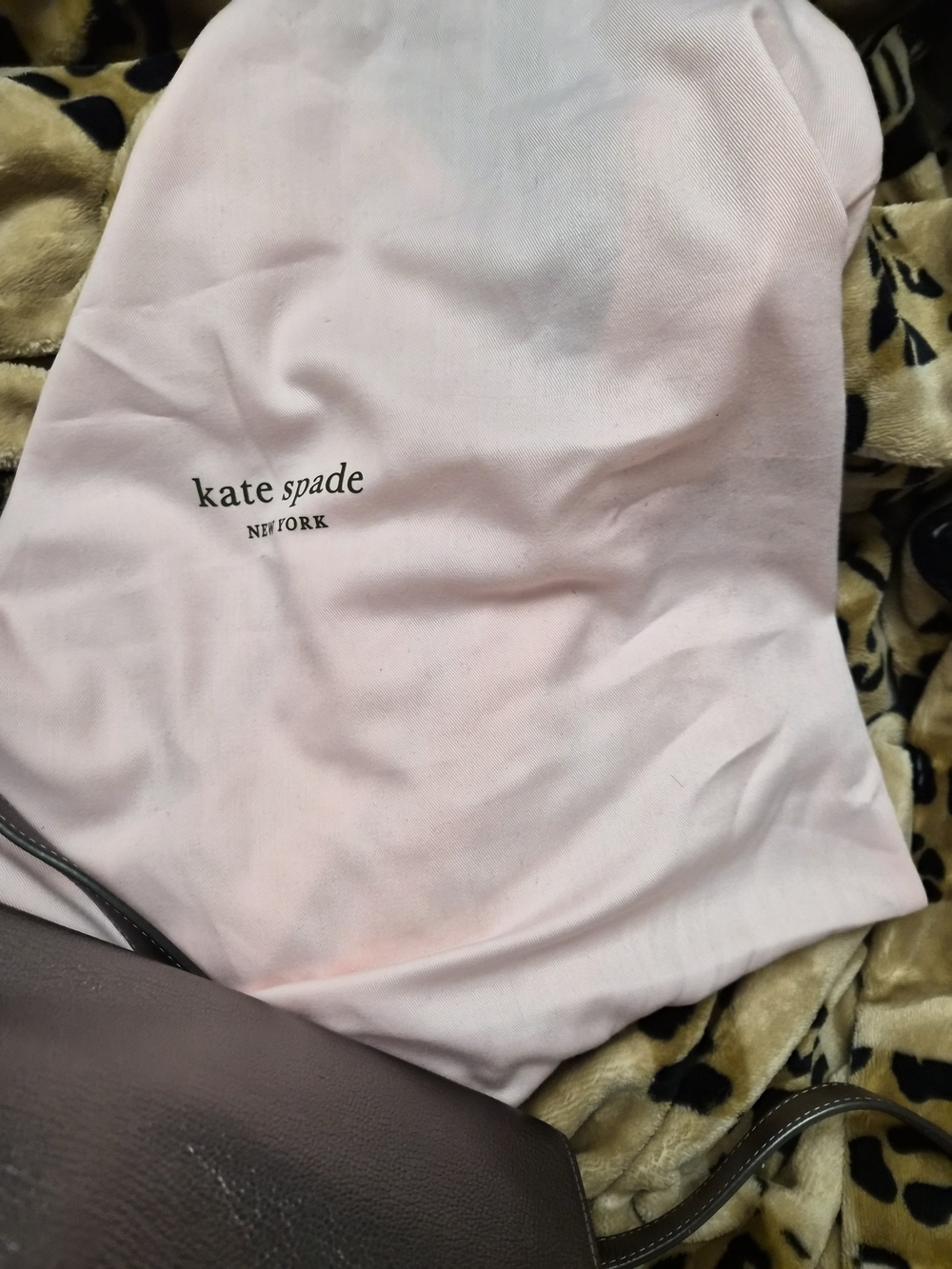 NWT kate spade Metallic Dome Satchel Handbag - Pewter With Bling - Picture 8 of 8